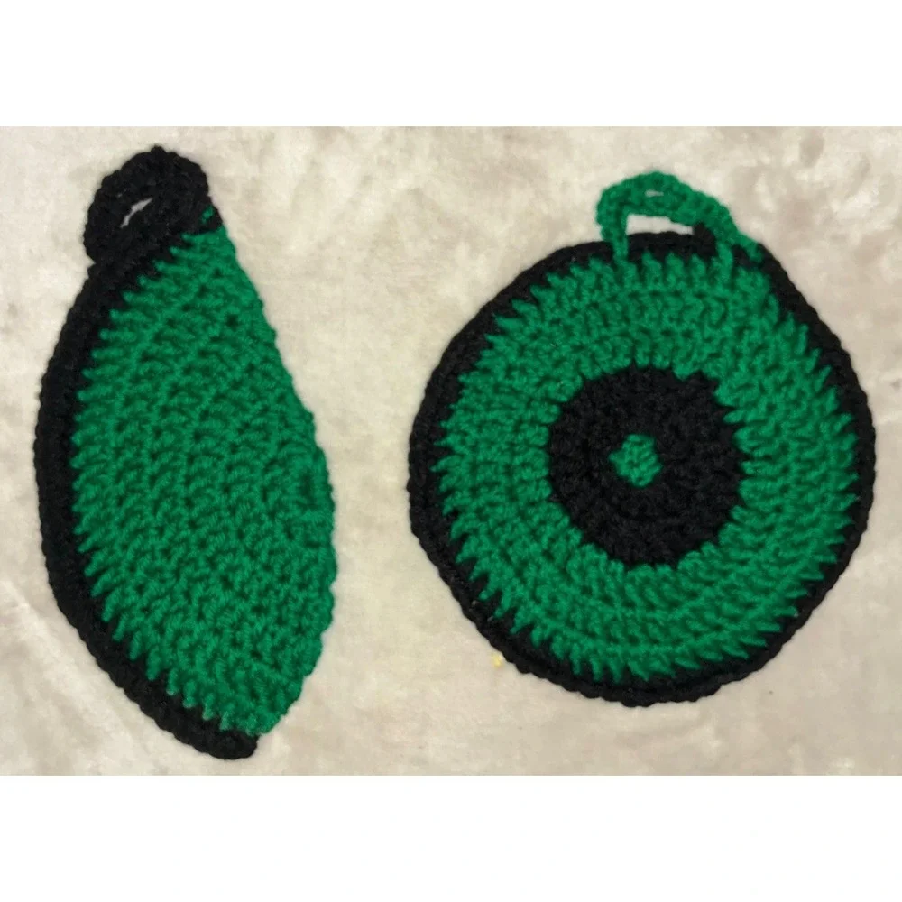 Handmade Trivet Hot Pad Pot Holder Crochet‎ Decor Handmade (2) NEW